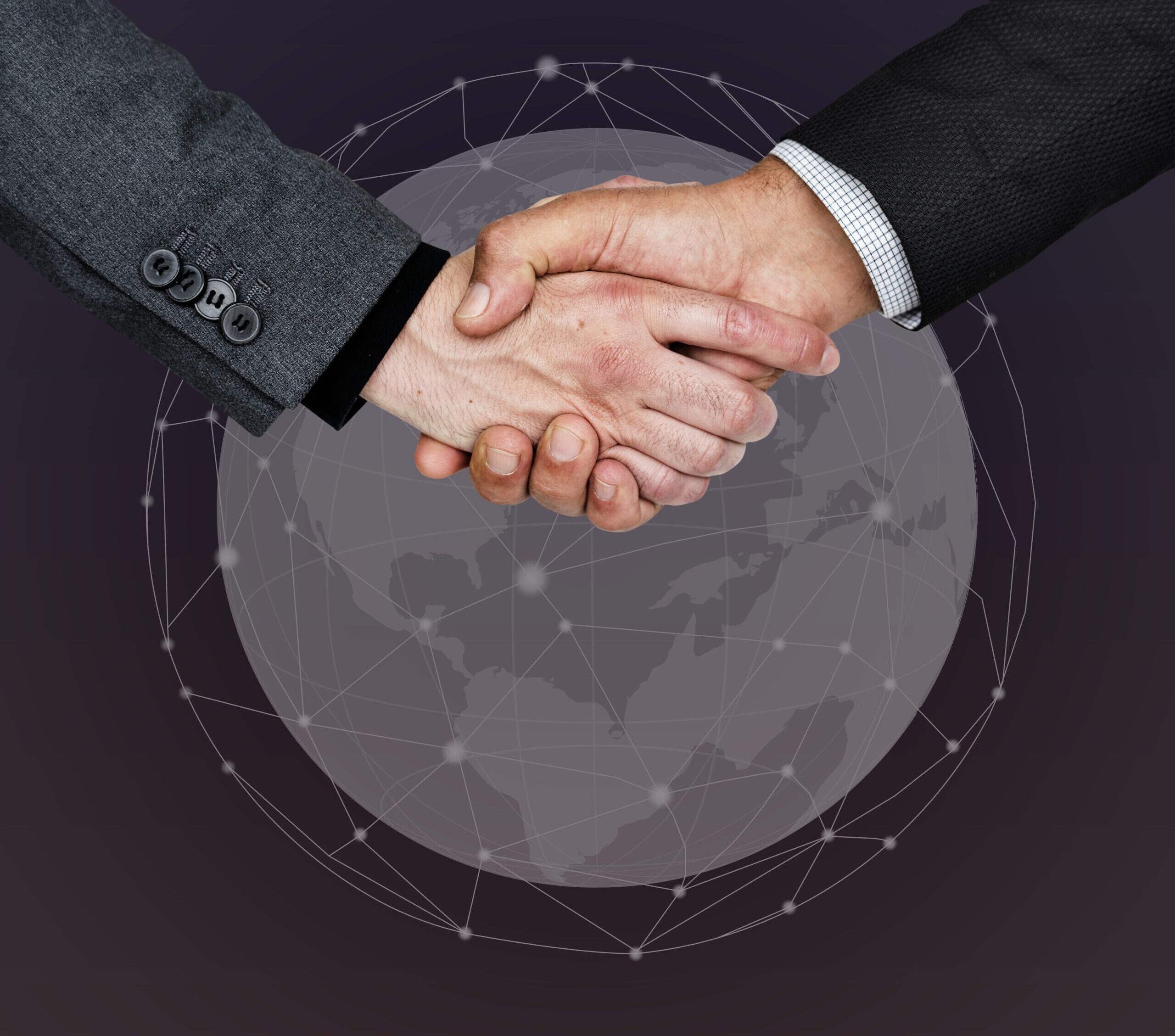Business handshake